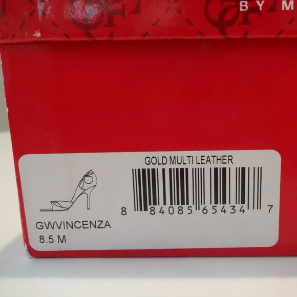 Guess Vincenza Gold Heels - Picture 8 of 8